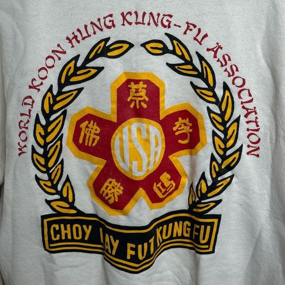 VTG Kung Fu Crewneck USA XL - Picture 5 of 7